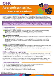 Apprenticeships in... leaflet set 2026-27